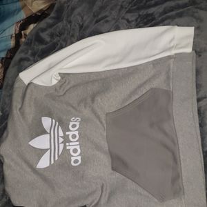 Adidas grey hoodie